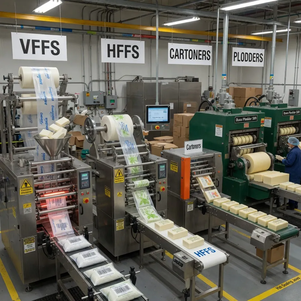 High-speed packaging machine automation